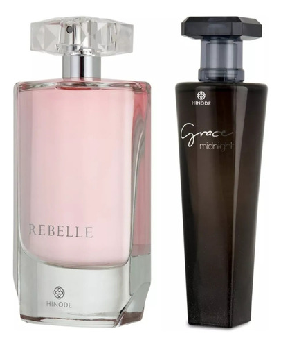 Kit 2 Perfume Feminino 1 Rebelle 1 Grace Midnight