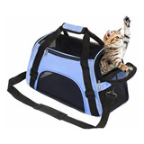 Bolsa De Mascotas Plegable Transportadora Para Gatos Perros