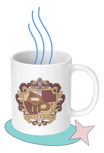 Taza Tazon Mug Harry Potter Escudo Gryffindor