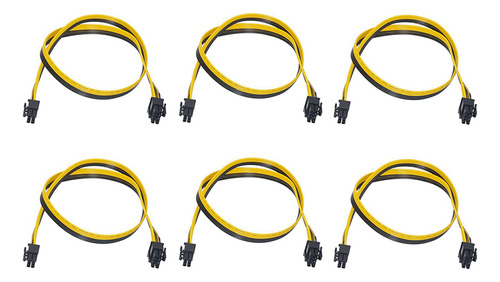 Cable De Alimentación Pci-e Pcie Macho De 6 Pines A 8 Pines