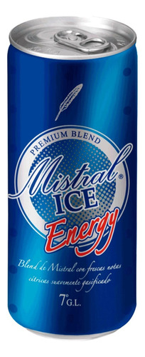 Mistral Ice Energy Lata 310cc 12 Unidades
