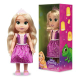 Muñeca Rapunzel Disney Princesa Grande 34cm Juguete Original