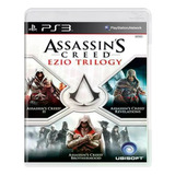 Jogo Seminovo Assassin's Creed Ezio Trilogy Ps3