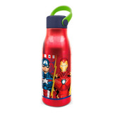 Botella De Agua Infantil Avengers Aluminio Ar1 1115 Ellobo