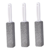 3pcs Cepillo De Baño De Piedra Pómez Removedor Cal Removedor