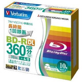 Verbatim Mitsubishi 50gb 4x Velocidad Bd-r De Blu-ray Grabab