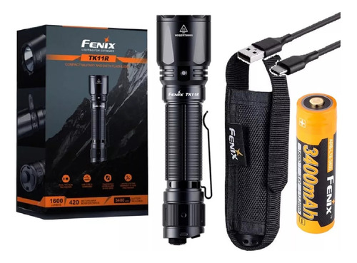 Linterna Tactica Led Fenix Tk11r Usb-c 1600 Lumens 420 Mts