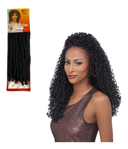 Kit 7 Cabelo Cacheado Dread Original Nina Softex Crochet