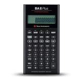 Calculadora Financiera Texas Instruments Ba Ii Plus Profesio Color Negra