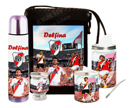 Set Matero Completo Equipo Mate Personalizados