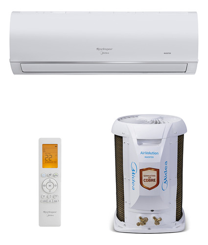 Ar Cond Hw Inverter Midea Airvolution Conect 12k F 220v R32