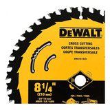 Disco De Corte Transversal Dewalt Dwa181440 8 1/4 PuLG