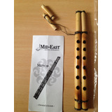 Flauta/oboe Doble Mijwiz Egipcio C/manual Importado Egipto