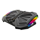 Base Cooler Enfriador Notebook 2 Ventilador 2 Usb Gamer Rgb