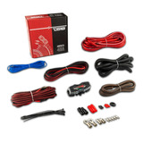 Kit De Cables Para Potencias Ds18 Ampkit4 4gauge