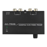 Audiophile M / M Phono Preamp Preamplificador Con