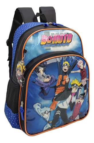 Mochila Costas Escolar Infantil Juvenil Naruto Boruto