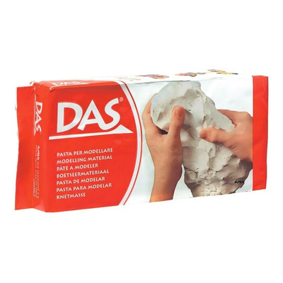 Masa Cerámica Fría DAS Blanca 500g Secado Rápido Sin Horno | MercadoLibre