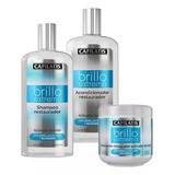 Kit Brillo Extremo Capilatis Shampoo + Acondicionador + Trat