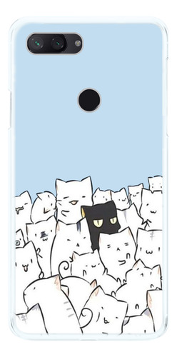 Capinha Compatível Gatinhos Preto E Brancos - Xiaomi