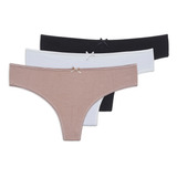 Pack X 3 Bombachas Culotte Lody Art 9125