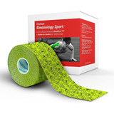 Bandage Caveira Verde Estampada Profissional 5m Fisio Vital