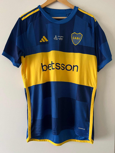 Camiseta De Boca adidas 2023 Parches Final Libertadores