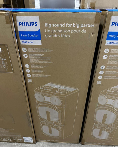 Parlante Philips Torre De Sonido Tax5708 Luces 400w Fiesta