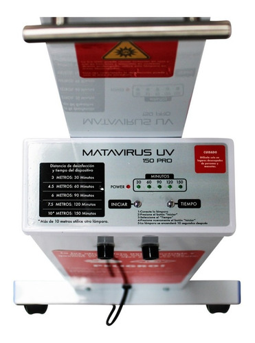 Lámpara Sanitizante Cv 155 Matavirus Uv 150 Pro
