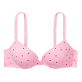 Victorias Secret  Bra Pink Logo Doble Push Up 34b