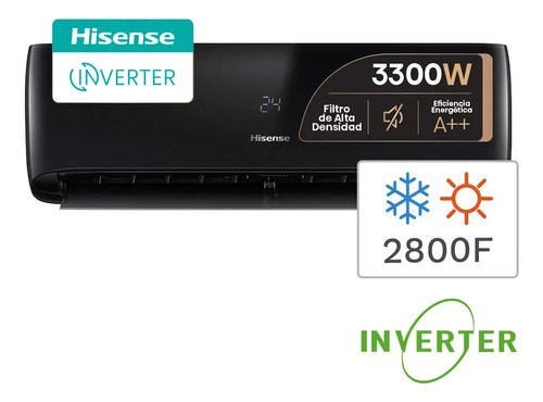 Aire Ac. Split Hisense As12ur4svrcaoobxne 3300