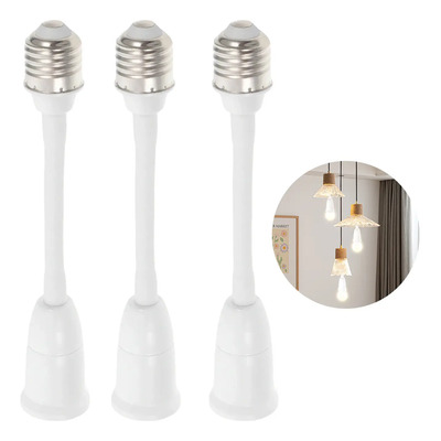 Adaptador Socket Extensor Para Foco Luz Movil Ajustable 3pzs