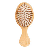 Sofmild Mini Cepillo De Pelo De Bambu De Viaje Para Mujeres/