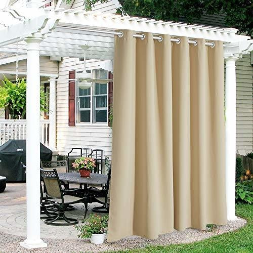 Ryb Home - Cortinas Para Patio Al Aire Libre, Impermeable, R