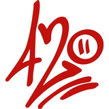 Calco 420 Graffiti Logo Sticker Vinilo