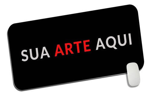 10 Mousepads Grande Sua Arte 60x30cm Anúncio Especial