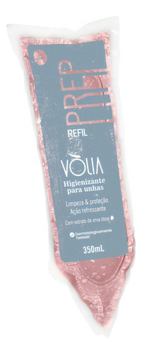 Sachê 350ml Prep Higienizante Spray De Unhas Vòlia