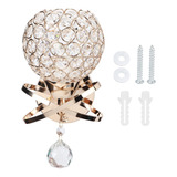 Lámpara De Pared Con Cristales, Diseño Moderno