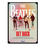 #739 - Cuadro Vintage / The Beatles Get Back Poster Serie