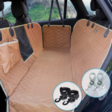 Funda De Asiento Para Perro Impermeable Marron (1.37x1.47m)