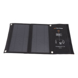 Panel Solar Charge Teléfono Portátil Con Panel Usb Plegable