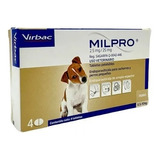 Virbac Milpro Endoparasiticida Para Perros De 0.5 A 10 Kg