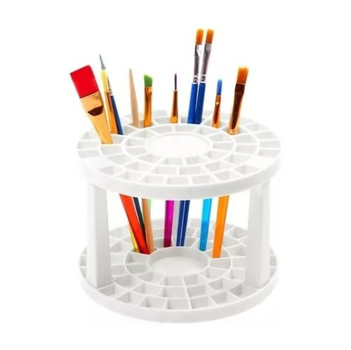 Organizador Porta Brochas Pinceles Limas Maquillaje