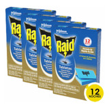 Raid Insecticida Mata Moscas Y Mosquitos Tabletas Pack X 48u