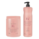 Shampoo 900ml + Mascara De Keratina X 1kg Ossono 