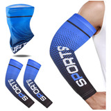 Manga Deportiva + Cuello Bandana Multiusos Proteccion Uv