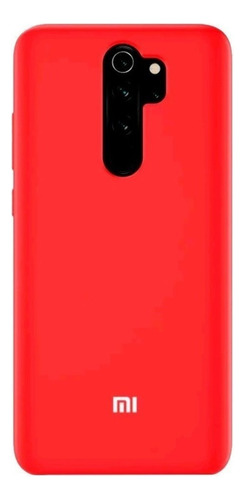 Estuche Para Xiaomi Redmi Note 8 Pro Silicon Rojo