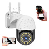 Cámara Seguridad Wifi Smart 360° Vision Nocturna Ip66 Ptz Sd