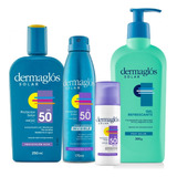 Combo Protección Solar Corporal Facial Adultos Dermaglós