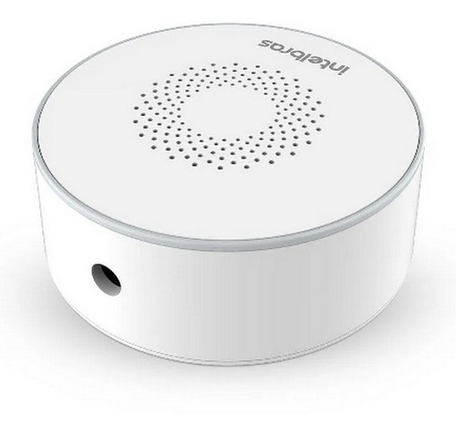 Sirene Izy Smart Intelbras Zigbee Alarme Residencial Alexa Cor Branco